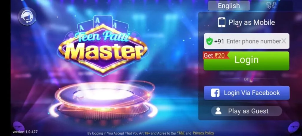 Teen Patti Master APK Online Gamming Earning APK Download & Ge Rs.1700 Bonus Cash