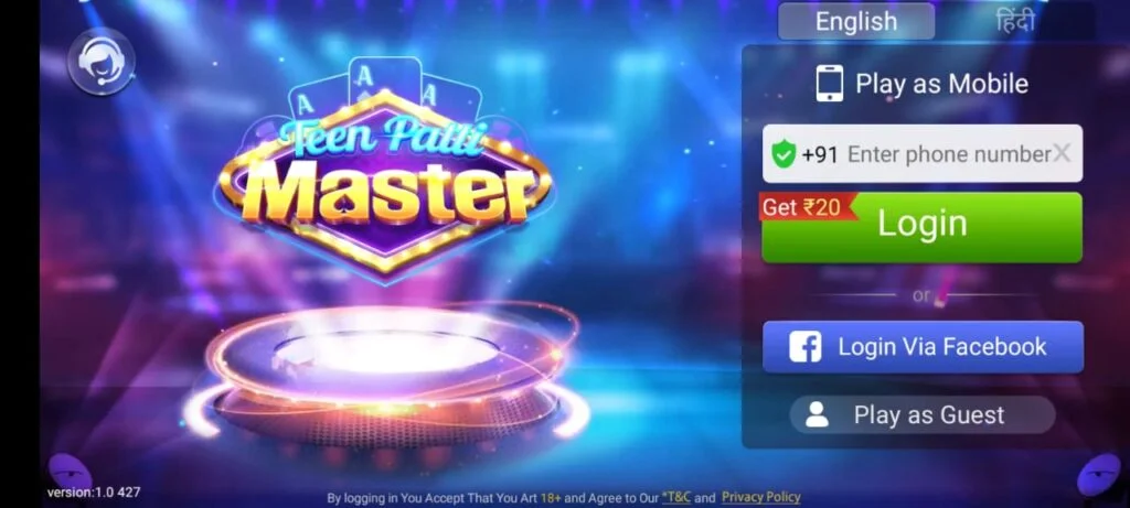 teen patti master sign up